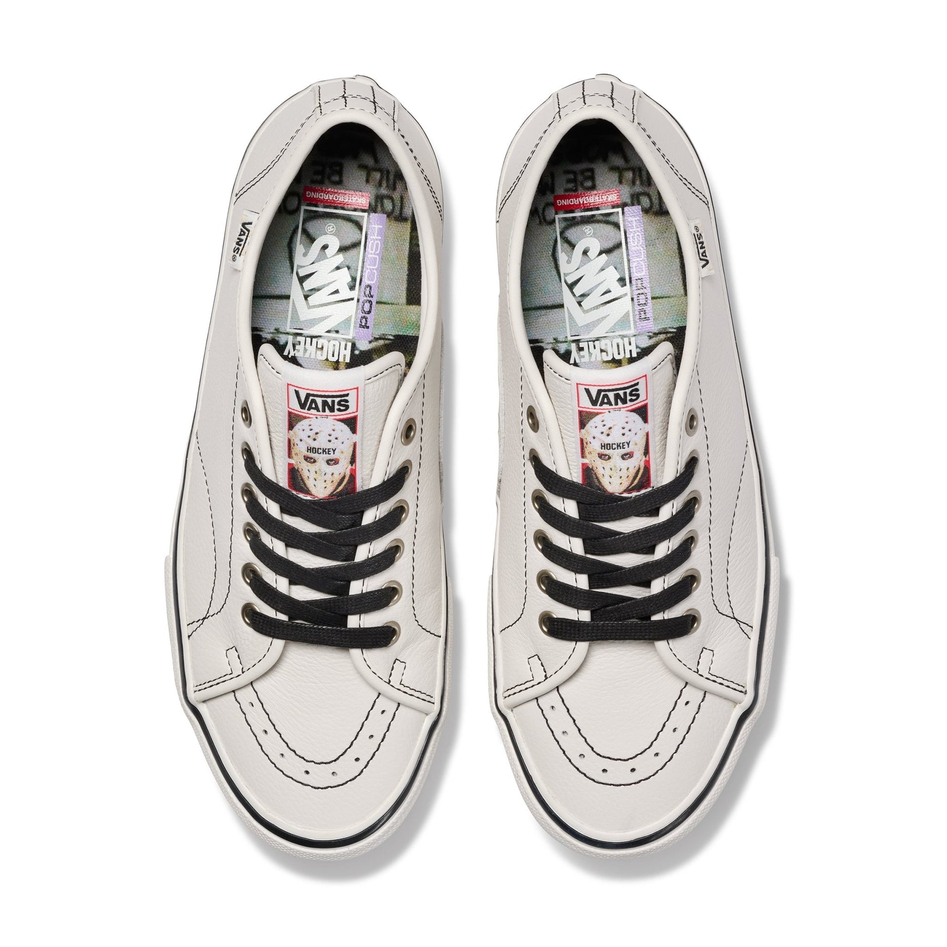 Vans Ave Classic VCU Hockey, white - Tiki Room Skateboards - 7