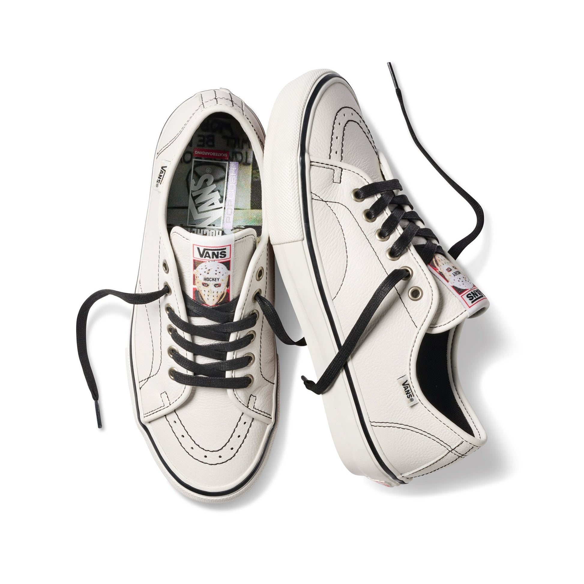 Vans Ave Classic VCU Hockey, white - Tiki Room Skateboards - 2