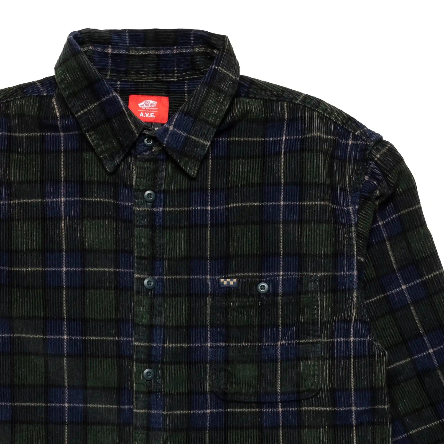 Vans Ave Woven Shirt, scarab - Tiki Room Skateboards - 2