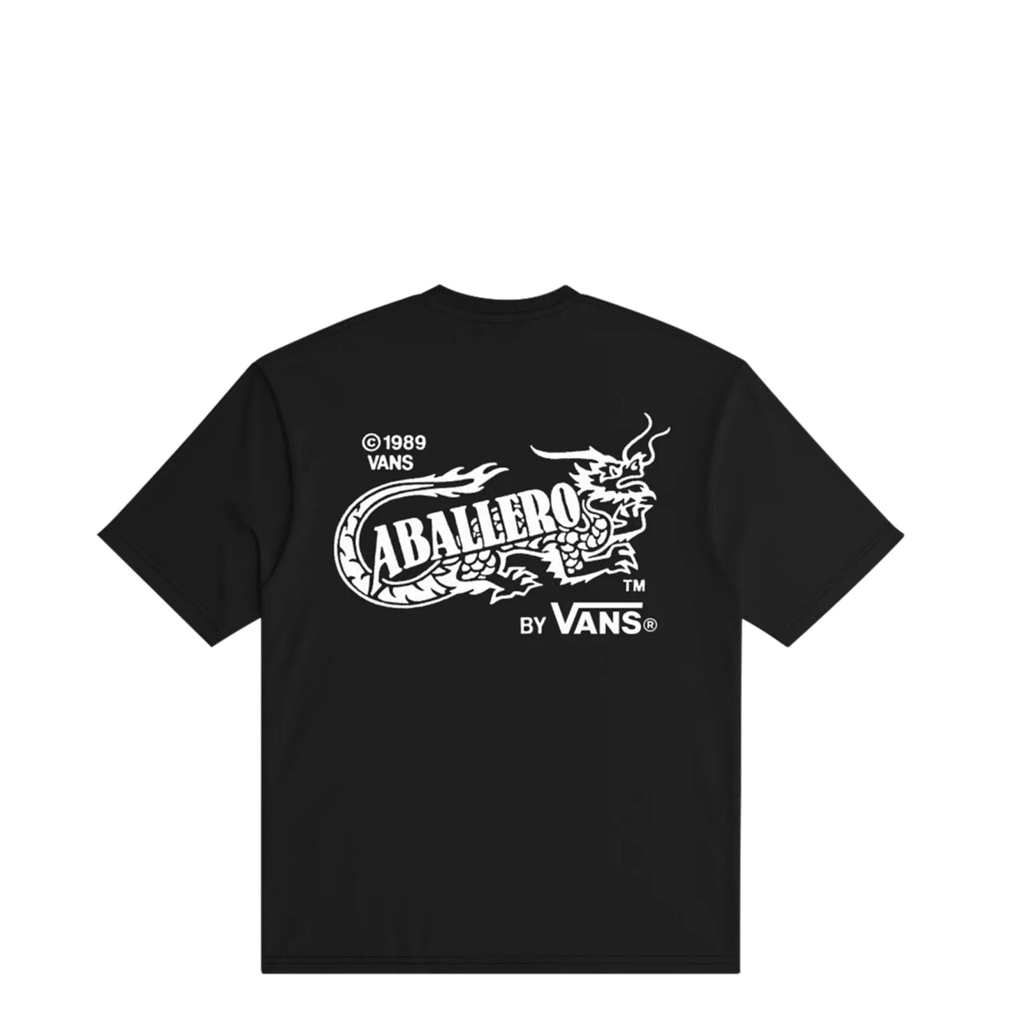 Vans Caballero Tee, black - Tiki Room Skateboards - 1