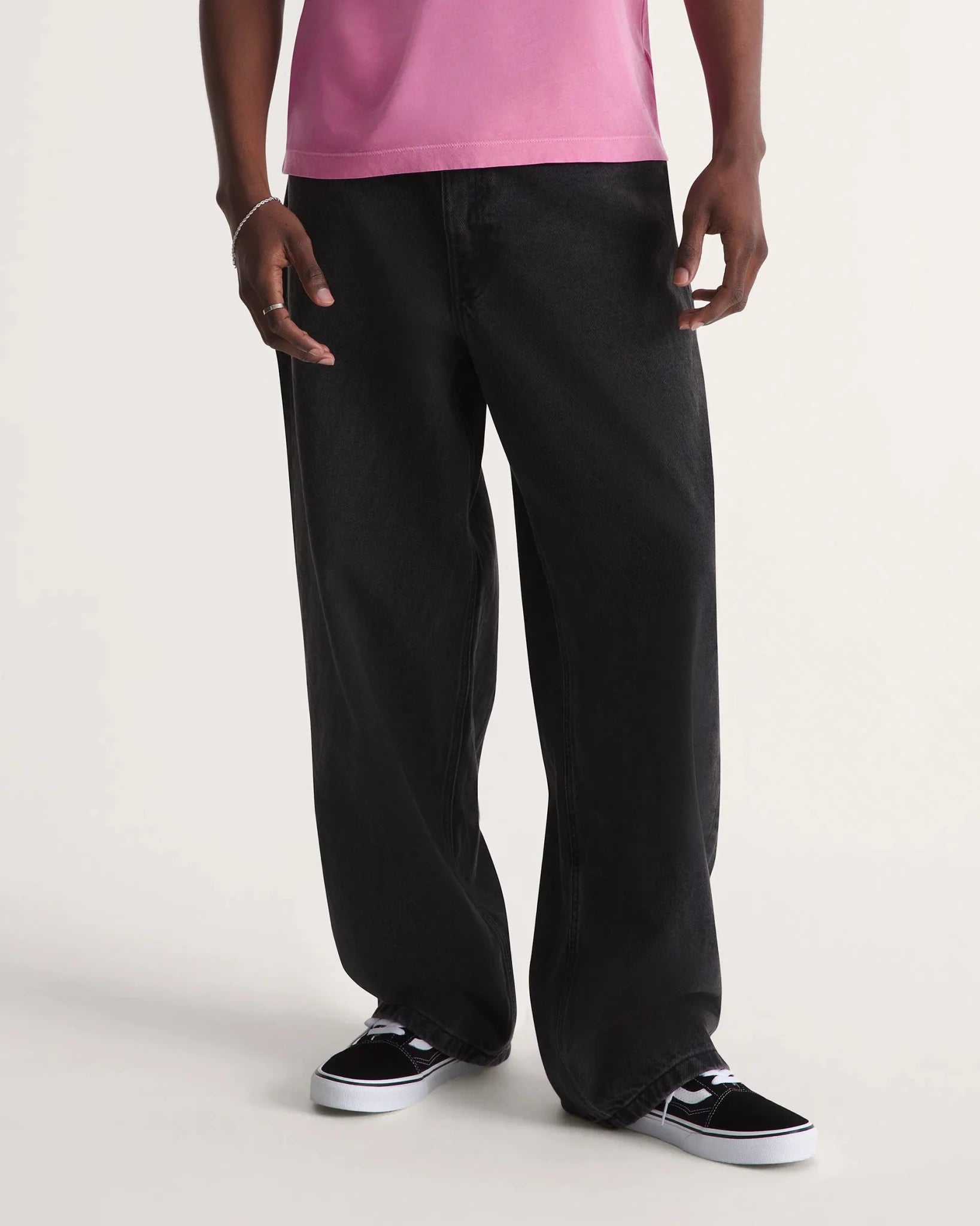 Vans Check - 5 Baggy Denim Pant, black - Tiki Room Skateboards - 6