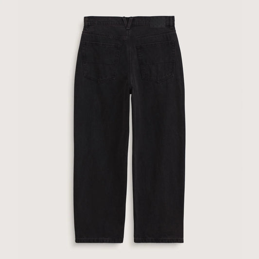 Vans Check - 5 Baggy Denim Pant, black - Tiki Room Skateboards - 1