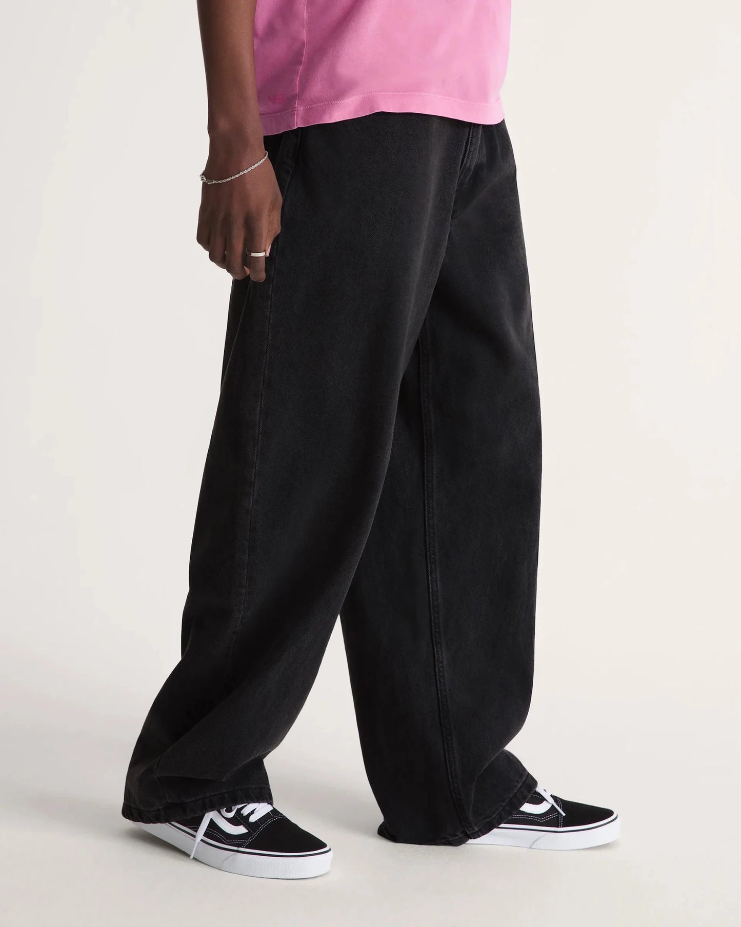 Vans Check - 5 Baggy Denim Pant, black - Tiki Room Skateboards - 5