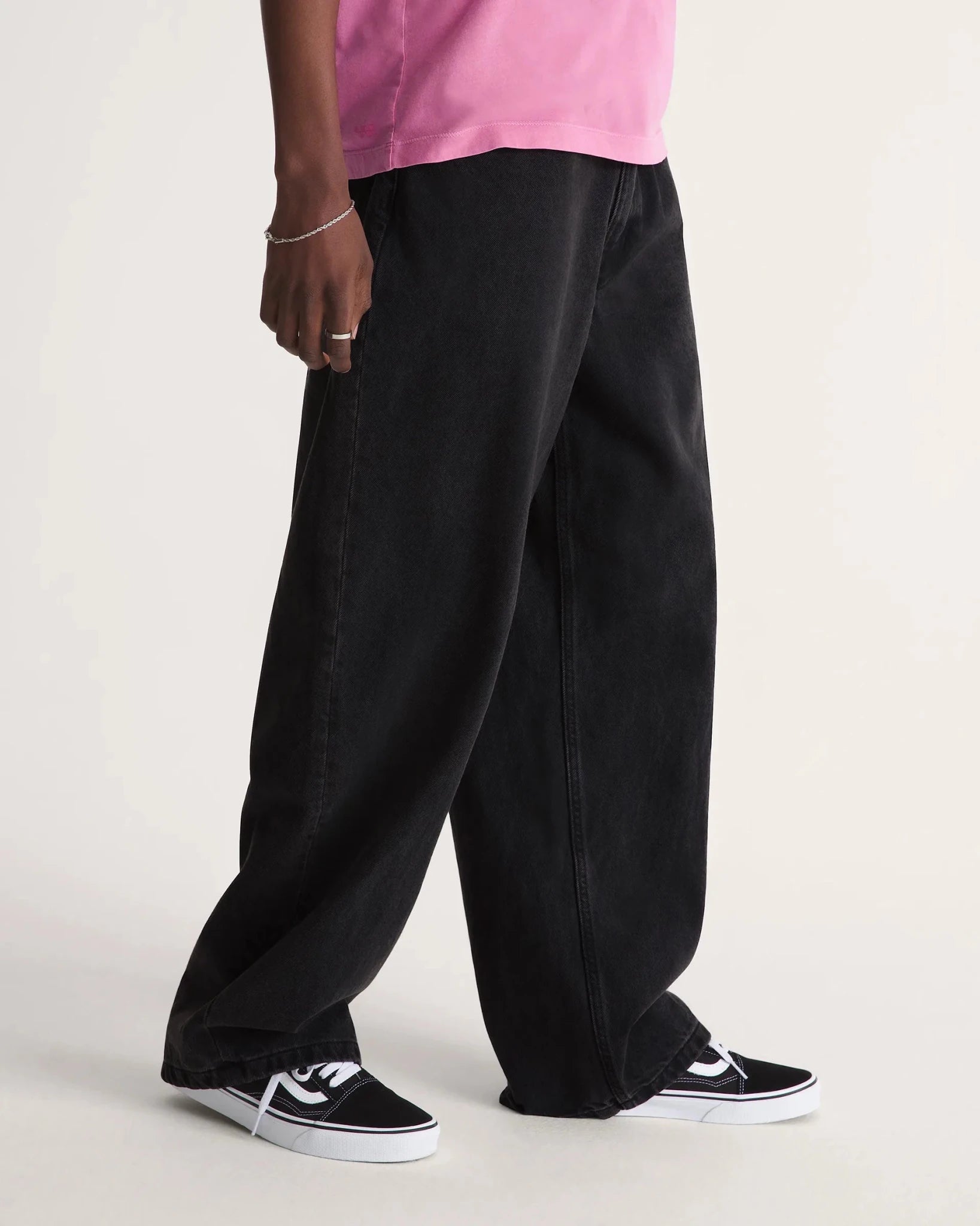 Vans Check - 5 Baggy Denim Pant, black - Tiki Room Skateboards - 5