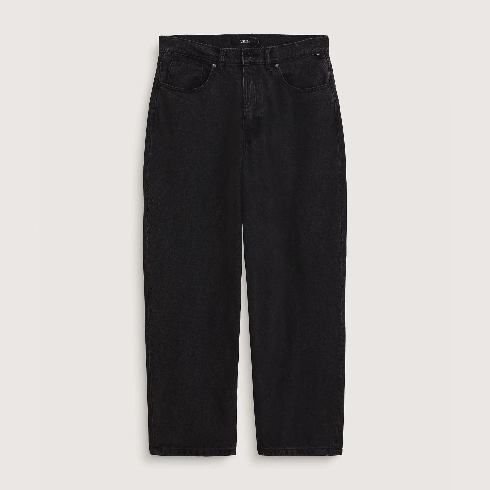 Vans Check - 5 Baggy Denim Pant, black - Tiki Room Skateboards - 2