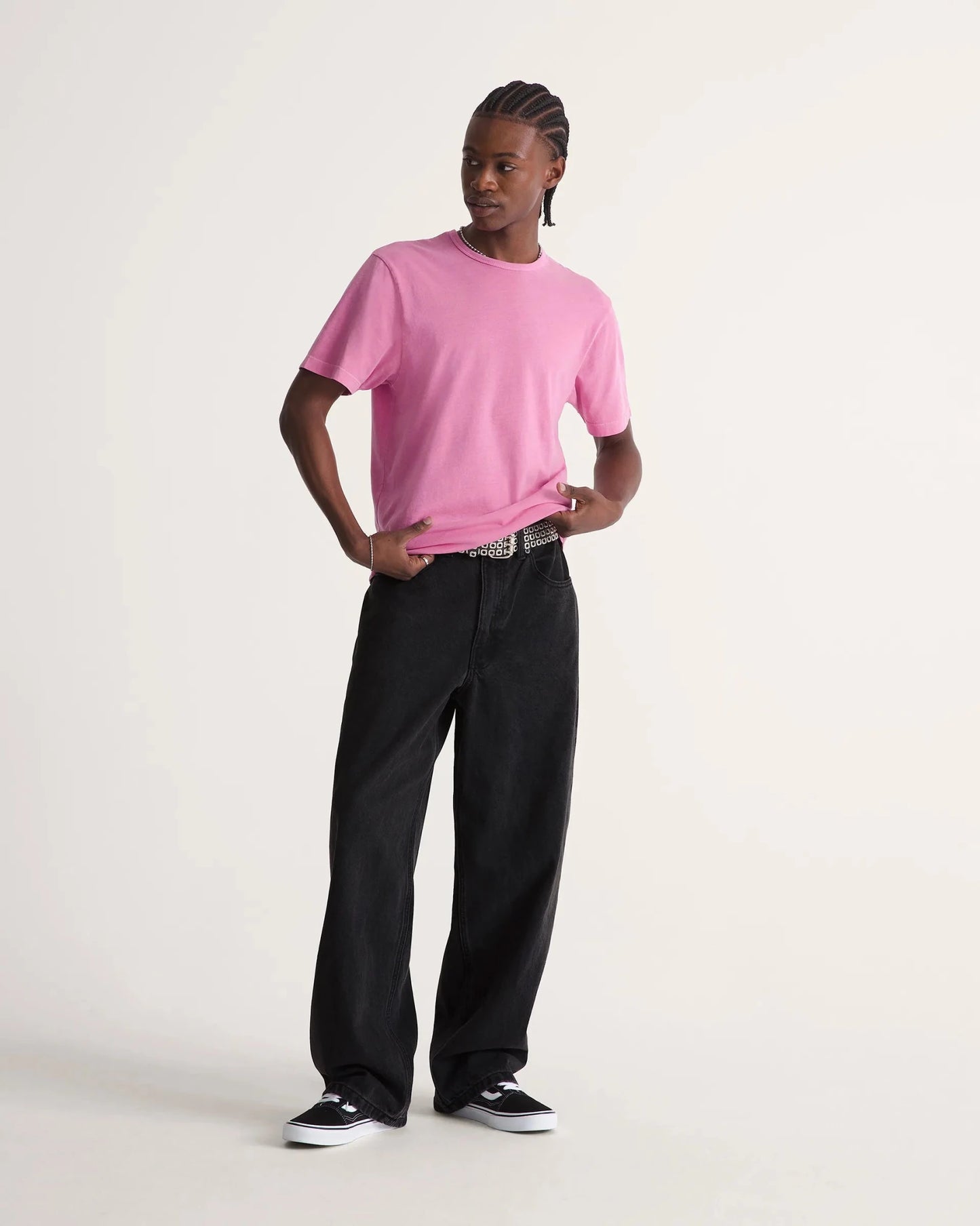 Vans Check - 5 Baggy Denim Pant, black - Tiki Room Skateboards - 3
