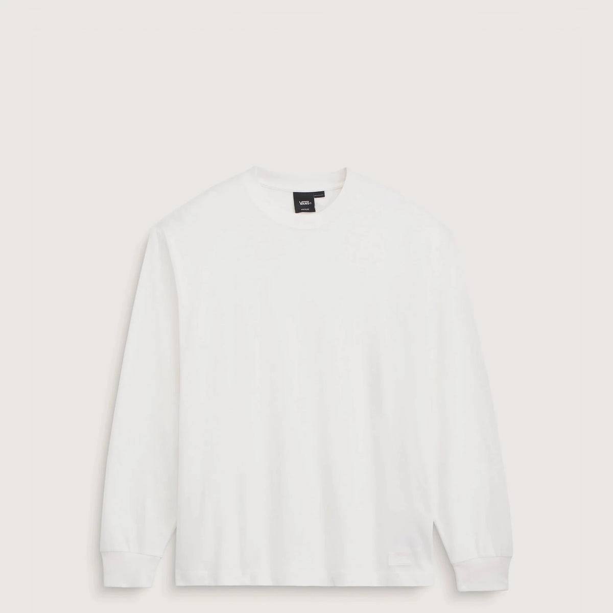 Vans Long Sleeve T-Shirt, egret - Tiki Room Skateboards - 1