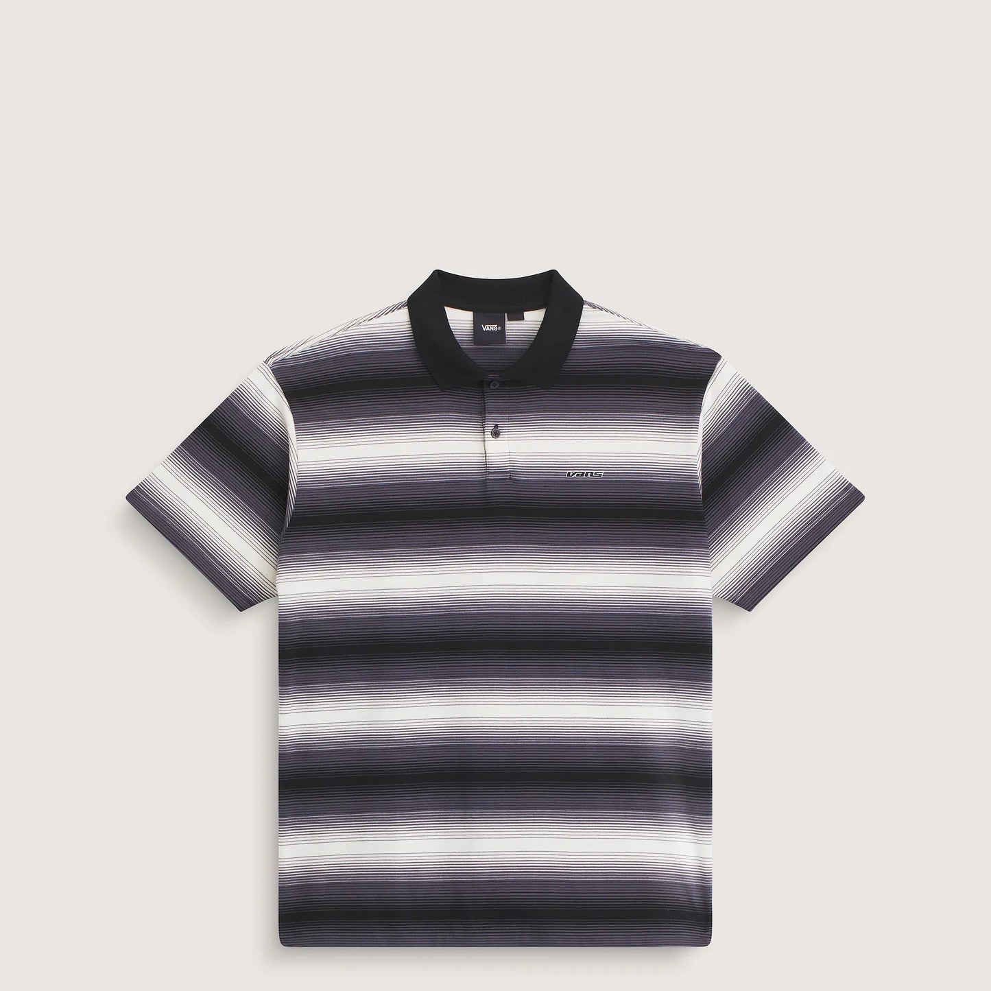 Vans Molino Shadow Stripe Polo, steel shadow - Tiki Room Skateboards - 1