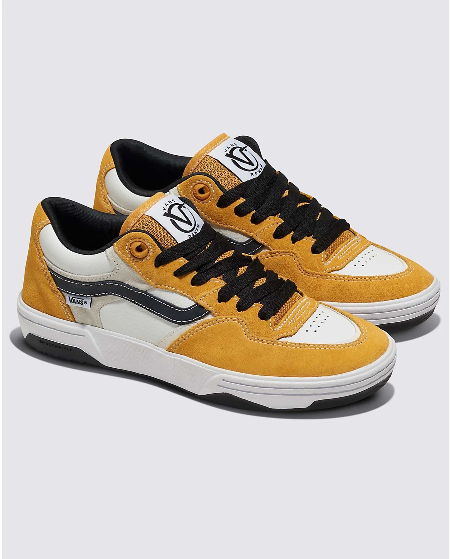 Vans Rowan 2, black/yellow/white - Tiki Room Skateboards - 2