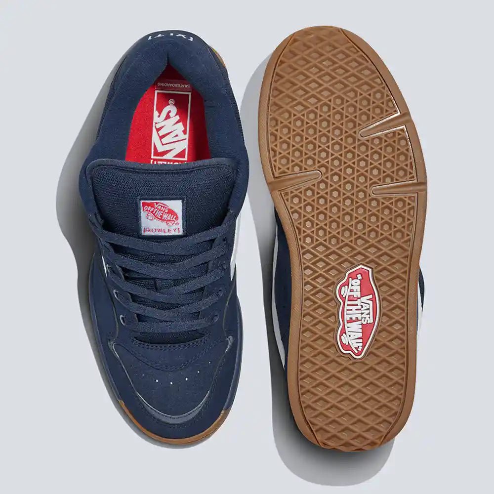 Vans Rowley XLT 25th, navy/gum - Tiki Room Skateboards - 3