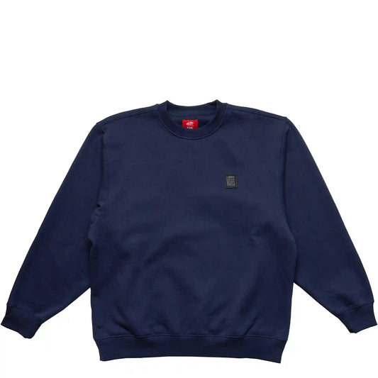 Vans Skate Ave Crew Neck Fleece, dress blues - Tiki Room Skateboards - 1