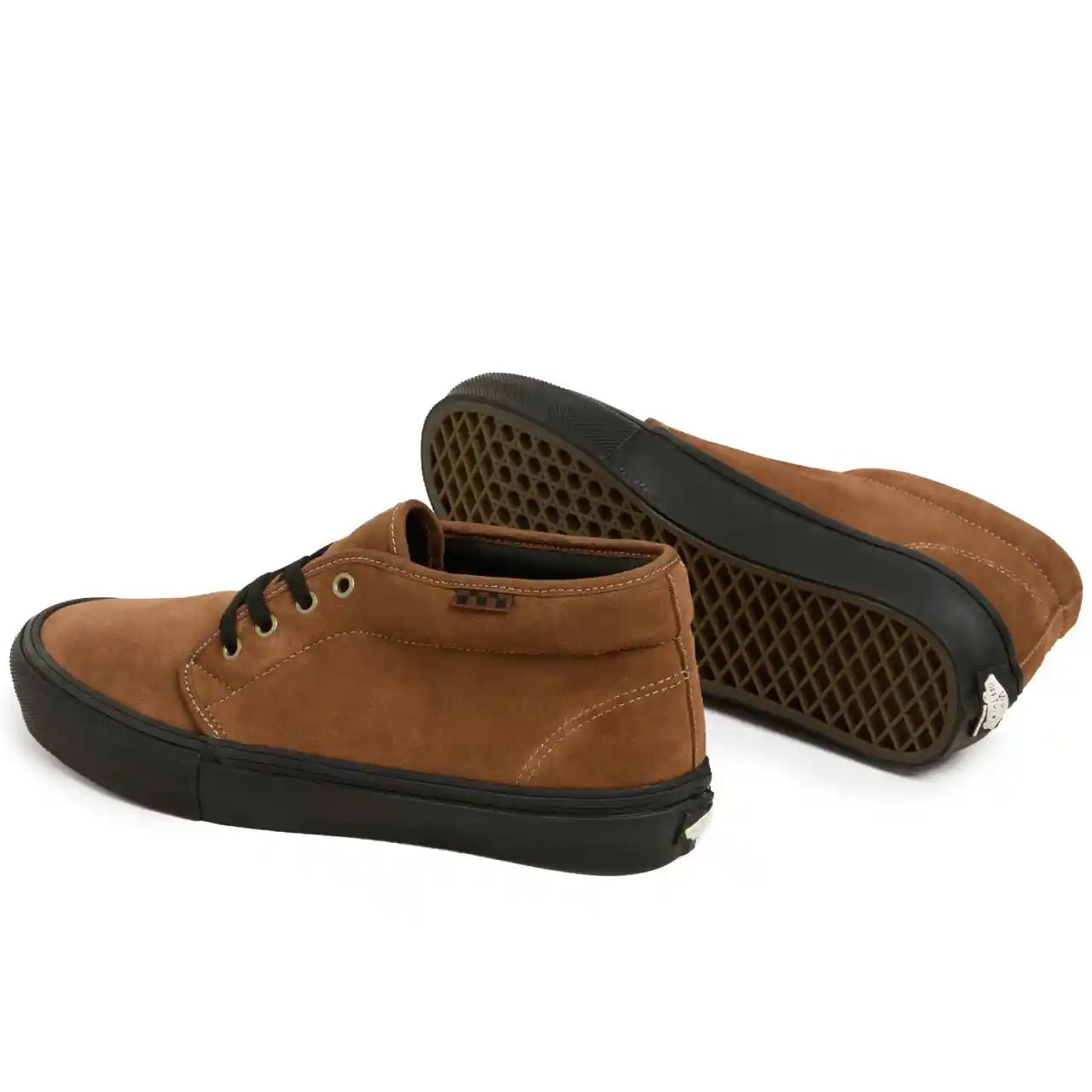 Brown Vans Chukka Pro 50th Vans Skate Chukka Vcu, Brown/black Tiki