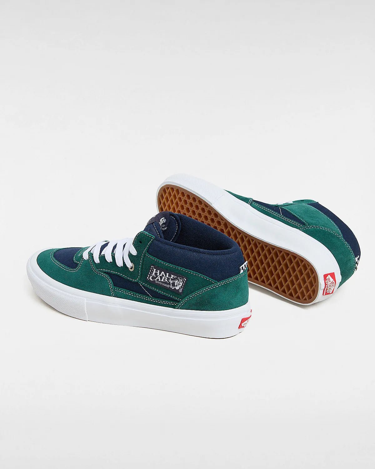 Vans Skate Half Cab, tartan blue/green Tiki Room Skateboards Vans Skate Half Cab, tartan blue/green Tiki Room Skateboards