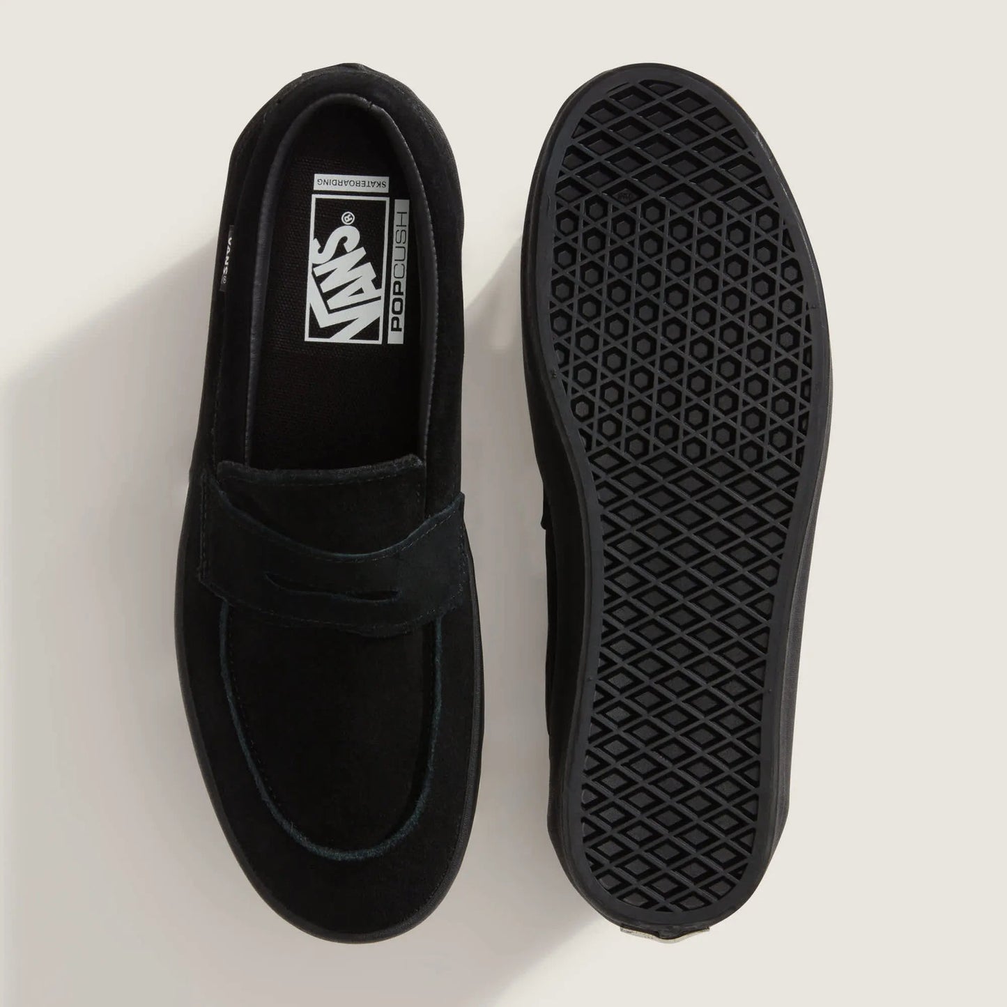 Vans Skate Loafer, suede black/black - Tiki Room Skateboards - 3