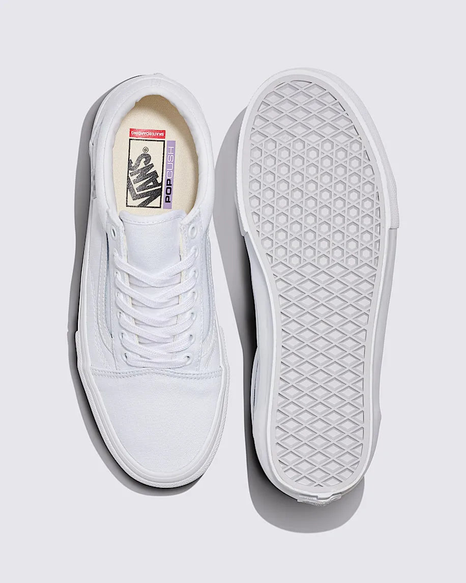 Vans Skate Old Skool™, canvas true white Tiki Room Skateboards