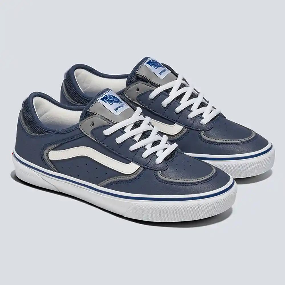 Vans Skate Rowley 25th, navy/white - Tiki Room Skateboards - 2