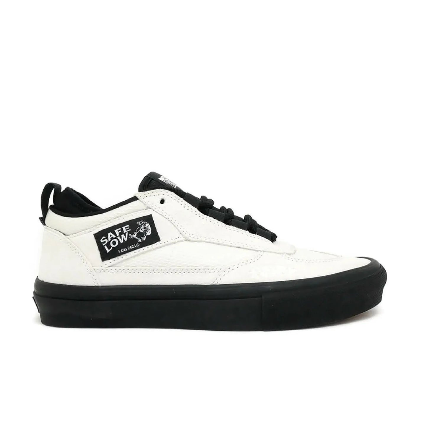 Vans Skate Safe Low Atiba, bone white/black - Tiki Room Skateboards - 1