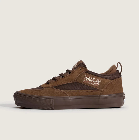 Vans Skate Safe Low, chocolate - Tiki Room Skateboards - 1