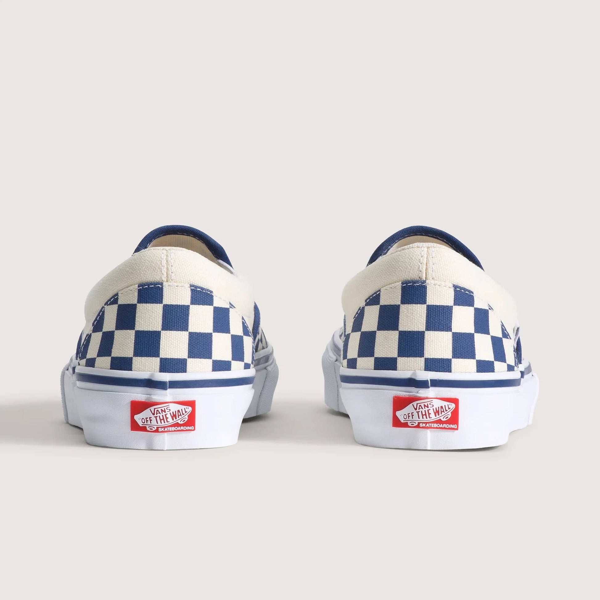 Vans Skate Slip - On, blue checkerboard - Tiki Room Skateboards - 4