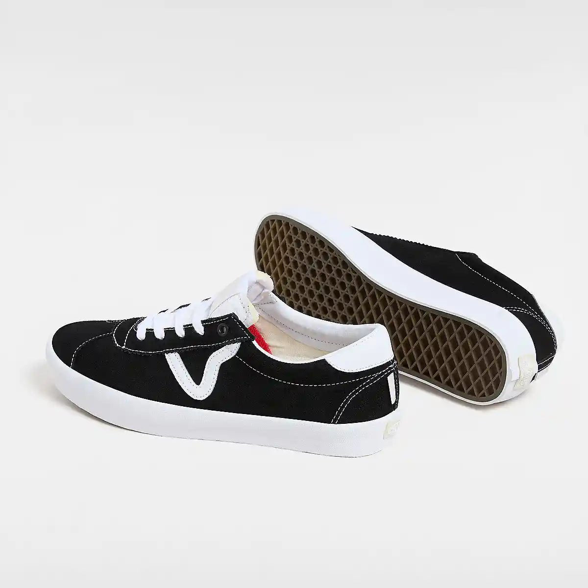 Vans Skate Sport, black/black/white - Tiki Room Skateboards - 3