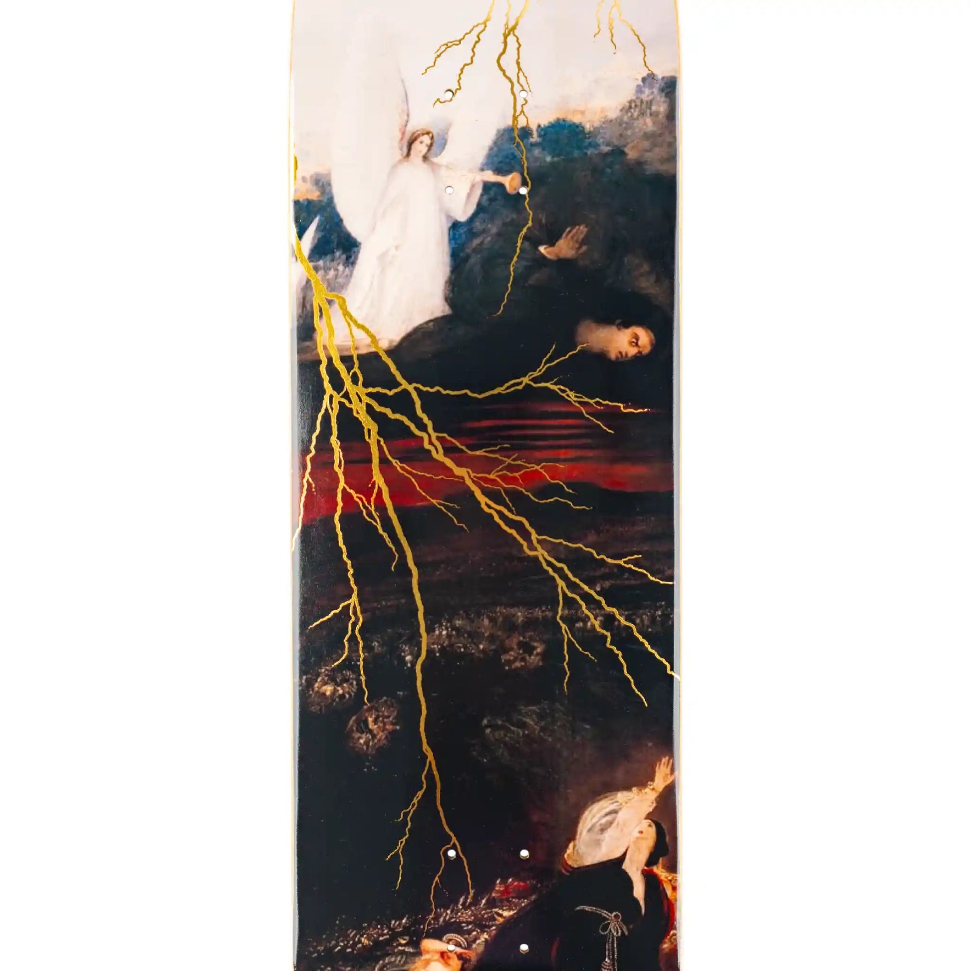 Welcome Rapture 8.75" On Popsicle (8.75"), gold foil - Tiki Room Skateboards - 5