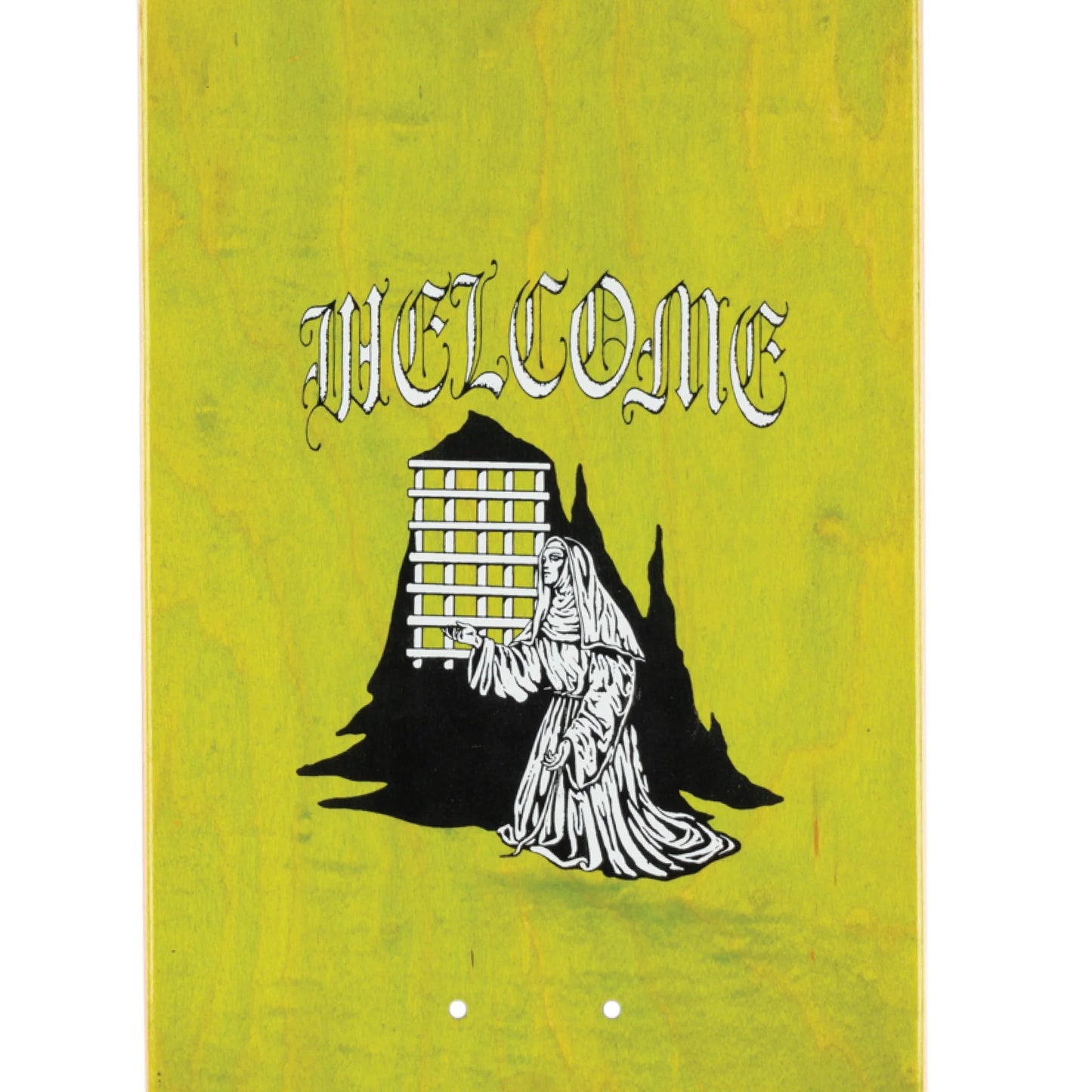 Welcome Rosary Deck (8.25"), black/gold foil - Tiki Room Skateboards - 5