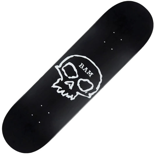 Zero Bam Single Skull Deck (8.5") - Tiki Room Skateboards - 1