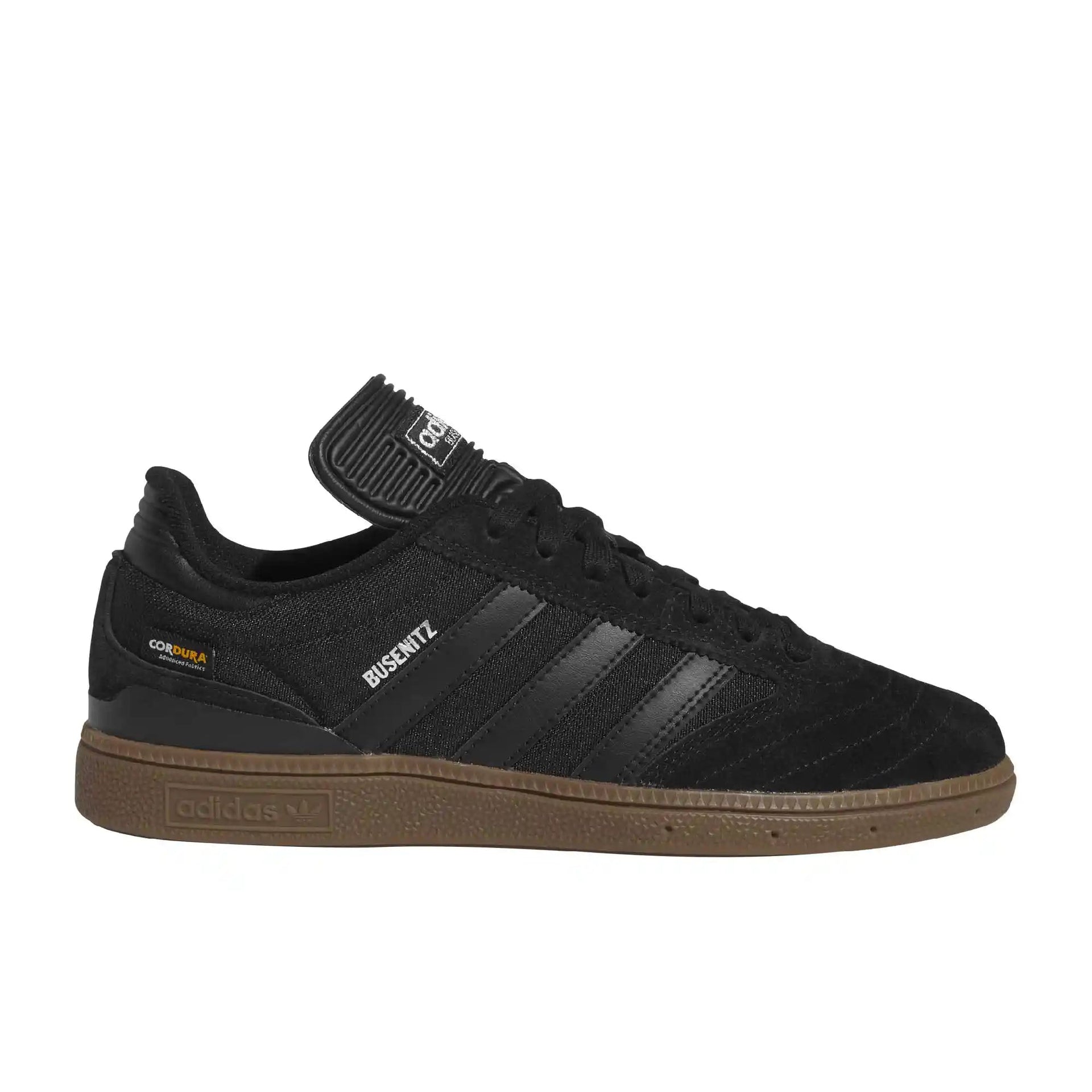 bushdebrunt SIDE KICK ブラック BK Adidas Busenitz, core black / core black / gum – Tiki Room Skateboards