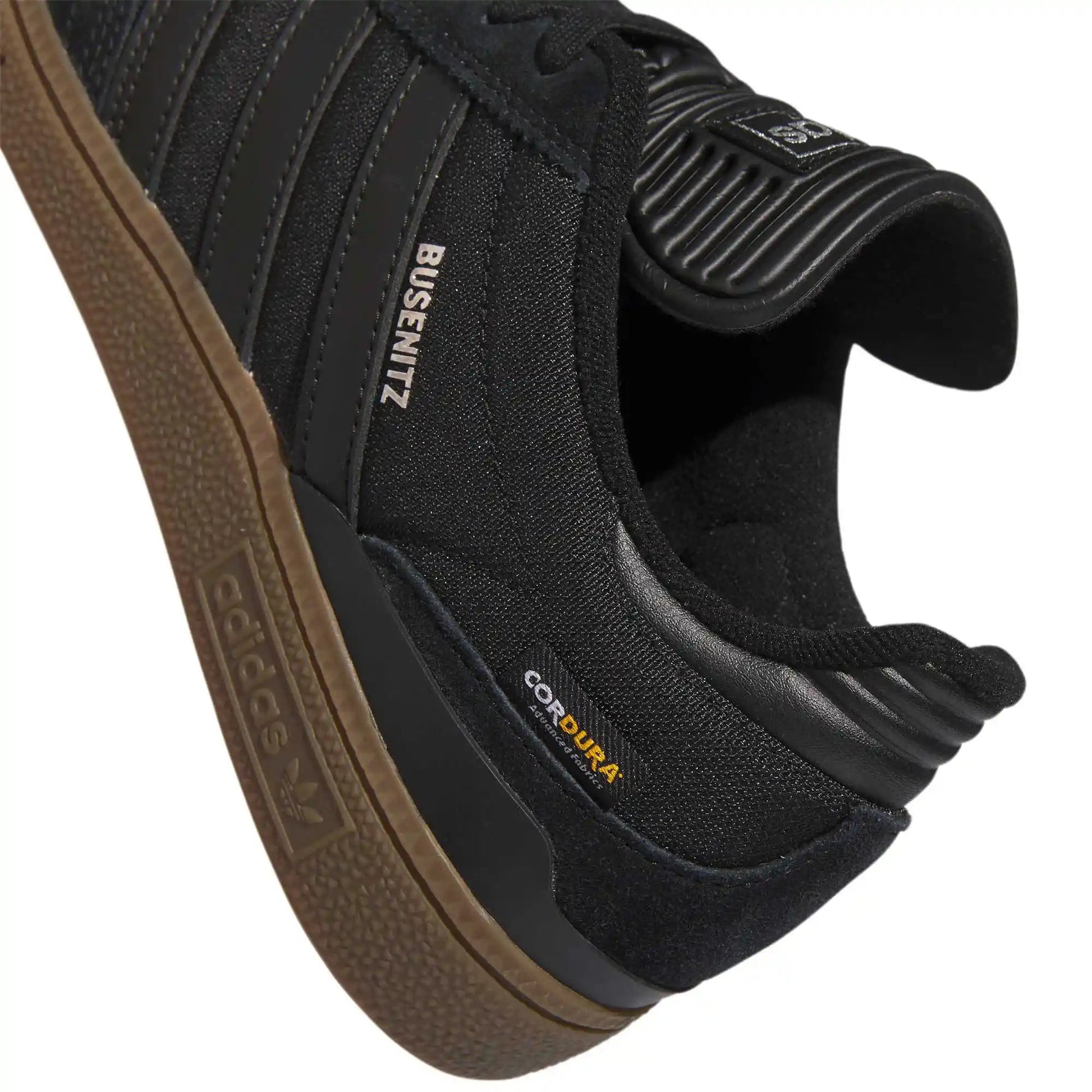 Adidas Busenitz, core black / core black / gum - Tiki Room Skateboards - 8