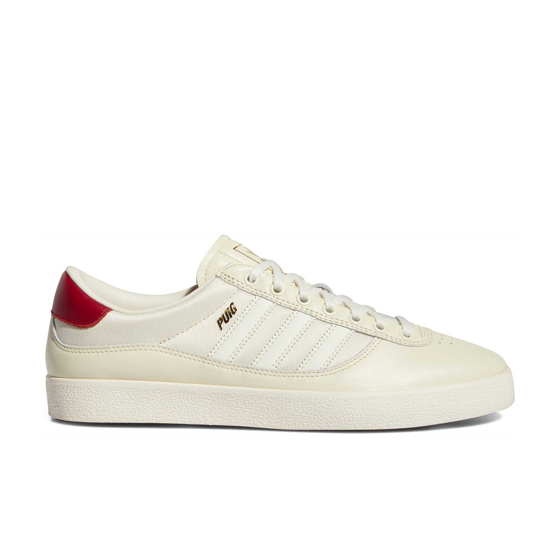 adidas gazelle silver green womens Adidas Puig Indoor, white / cream white / scarlet