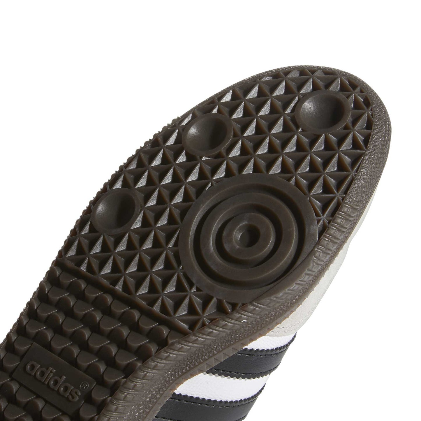Adidas Samba ADV, cloud white/core black/gum - Tiki Room Skateboards - 8