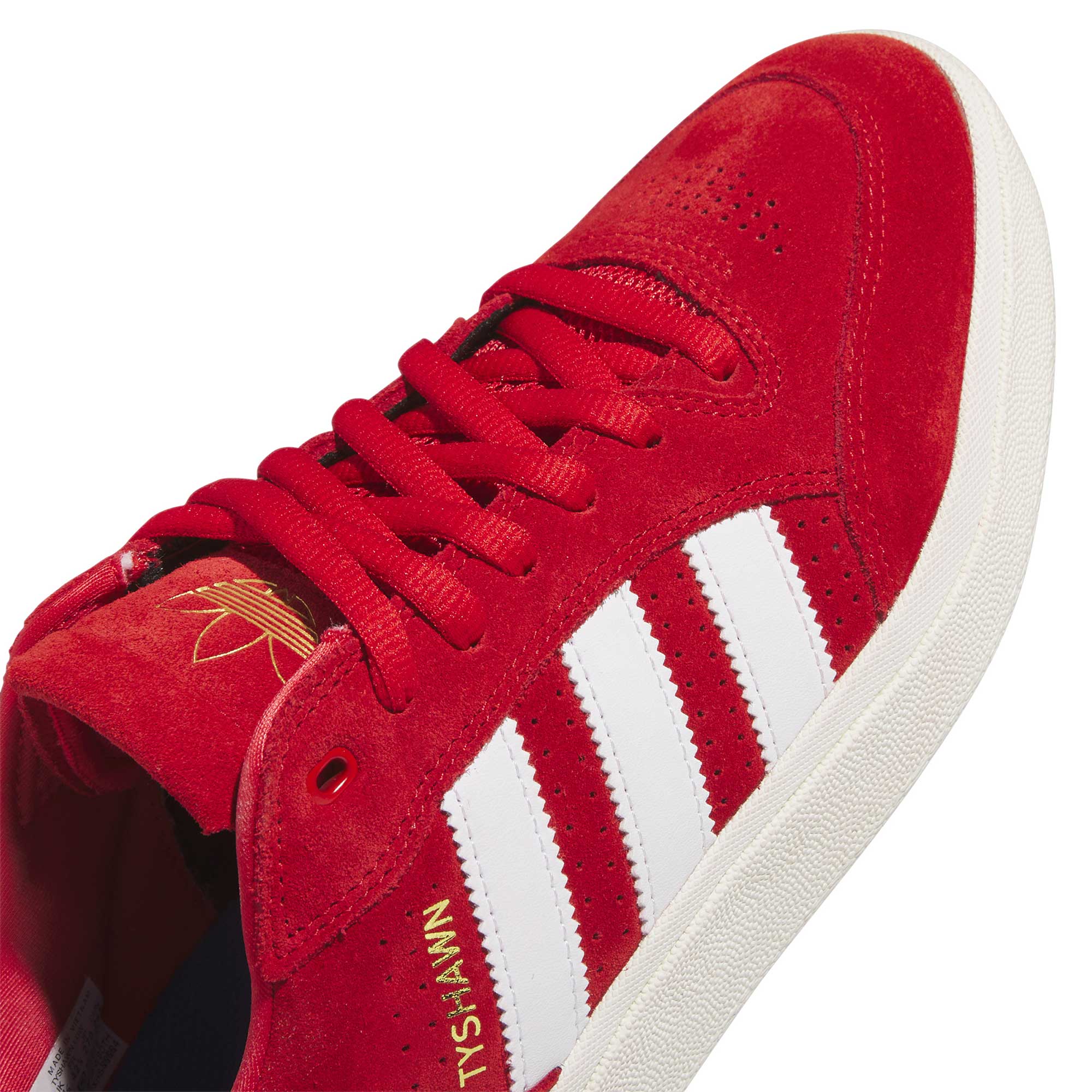 Adidas Tyshawn Low, better scarlet/cloud white/chalk white