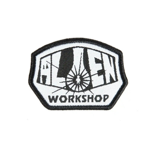 Alien Workshop OG Logo Patch, black/white