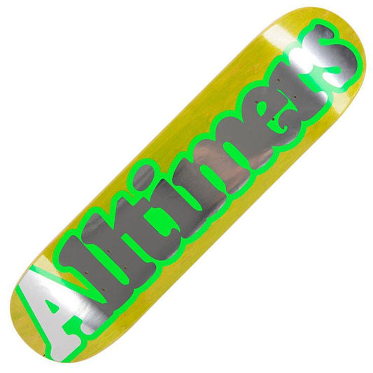 Alltimers Lime Broadway deck (8.0") - Tiki Room Skateboards - 1