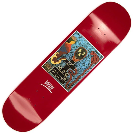 Alltimers NVA Will deck (8.1) - Tiki Room Skateboards - 1