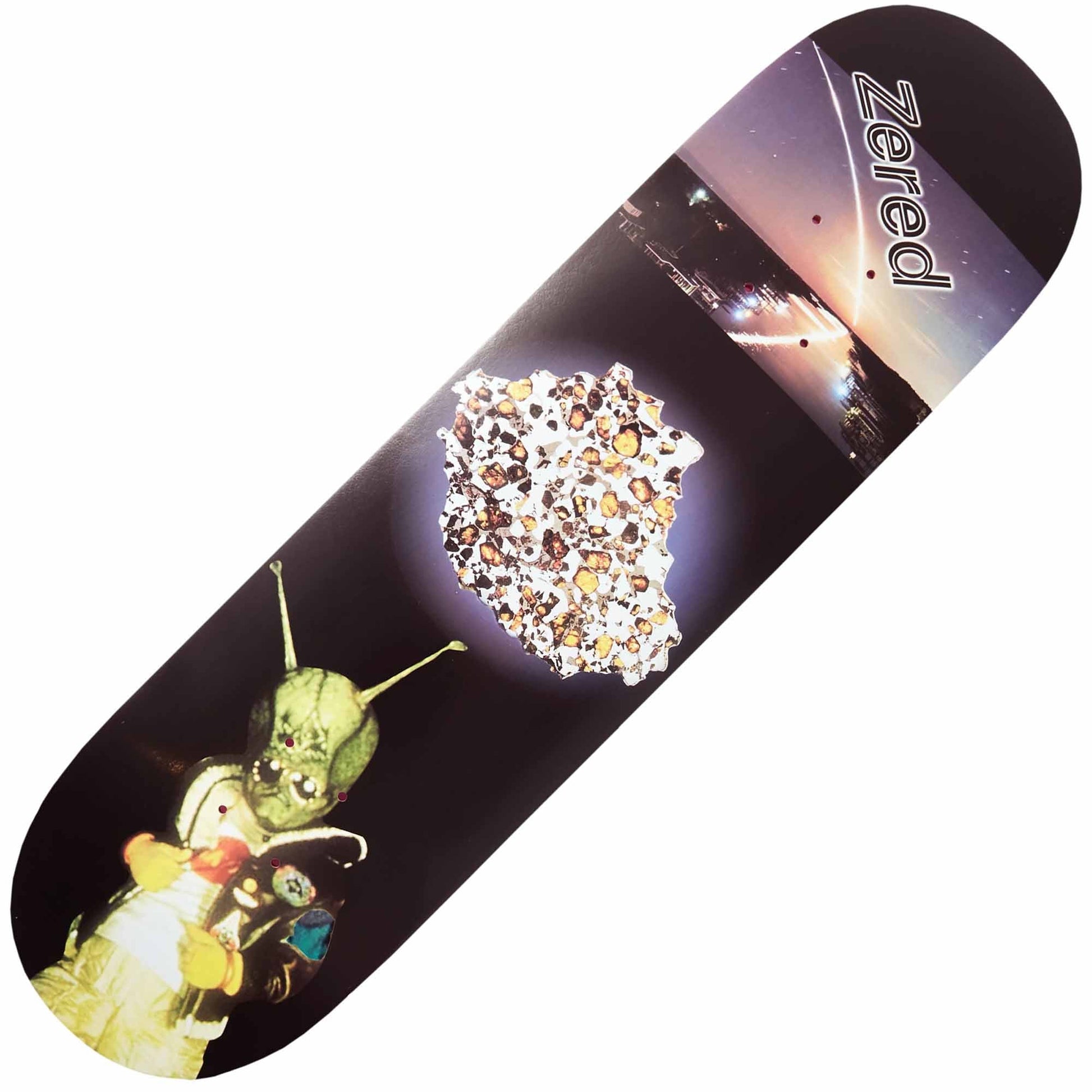 Alltimers Space Trash Zered Deck (8.3“) - Tiki Room Skateboards - 1