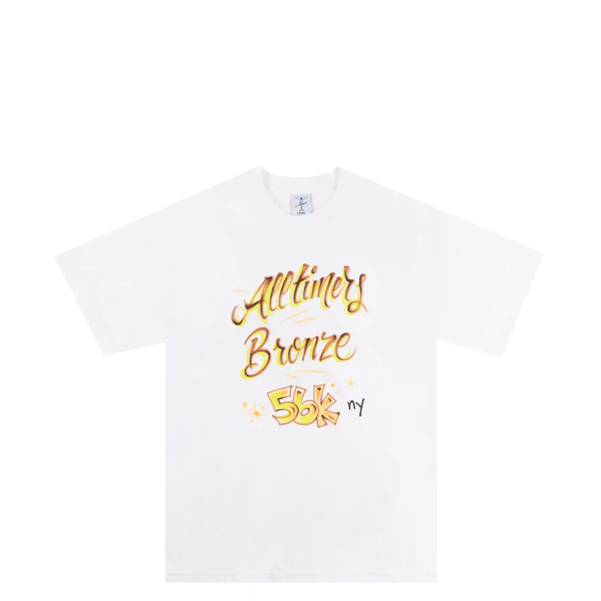 Alltimers x Bronze 56K Lounge T-Shirt, white - Tiki Room Skateboards - 2