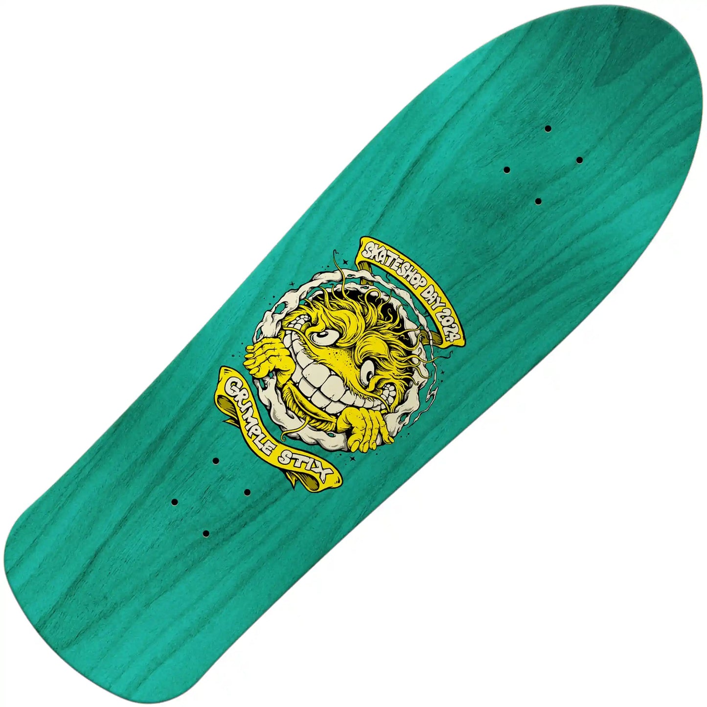 Anti Hero Secret Guest Grimplestix Ltd SSD-24 Deck (Hand Numbered) (9.83”) - Tiki Room Skateboards - 2