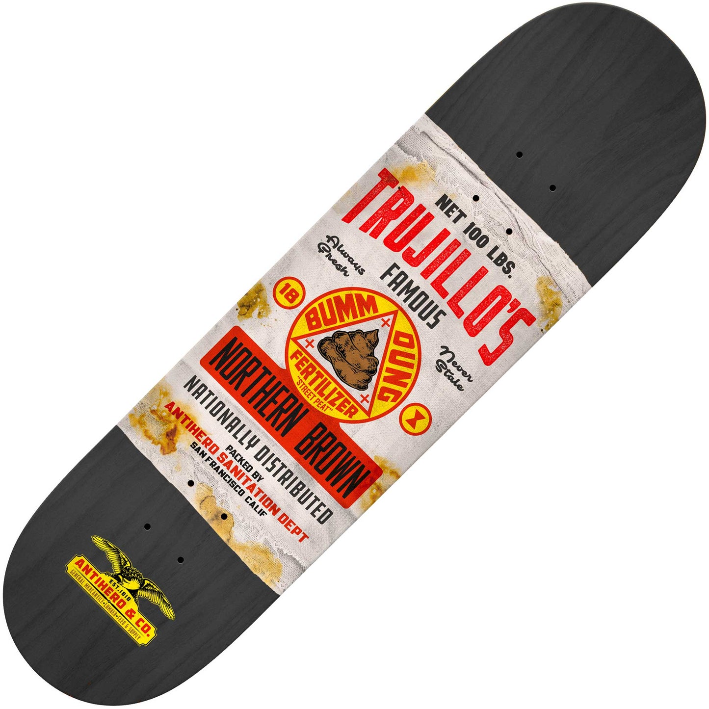 Anti Hero Trujillo General Mercantile deck (8.5") - Tiki Room Skateboards - 1