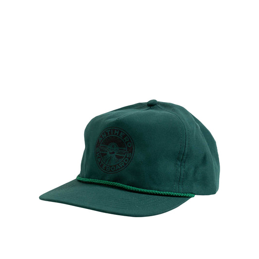 Antihero Stay Ready Snapback, dk green/black - Tiki Room Skateboards - 1