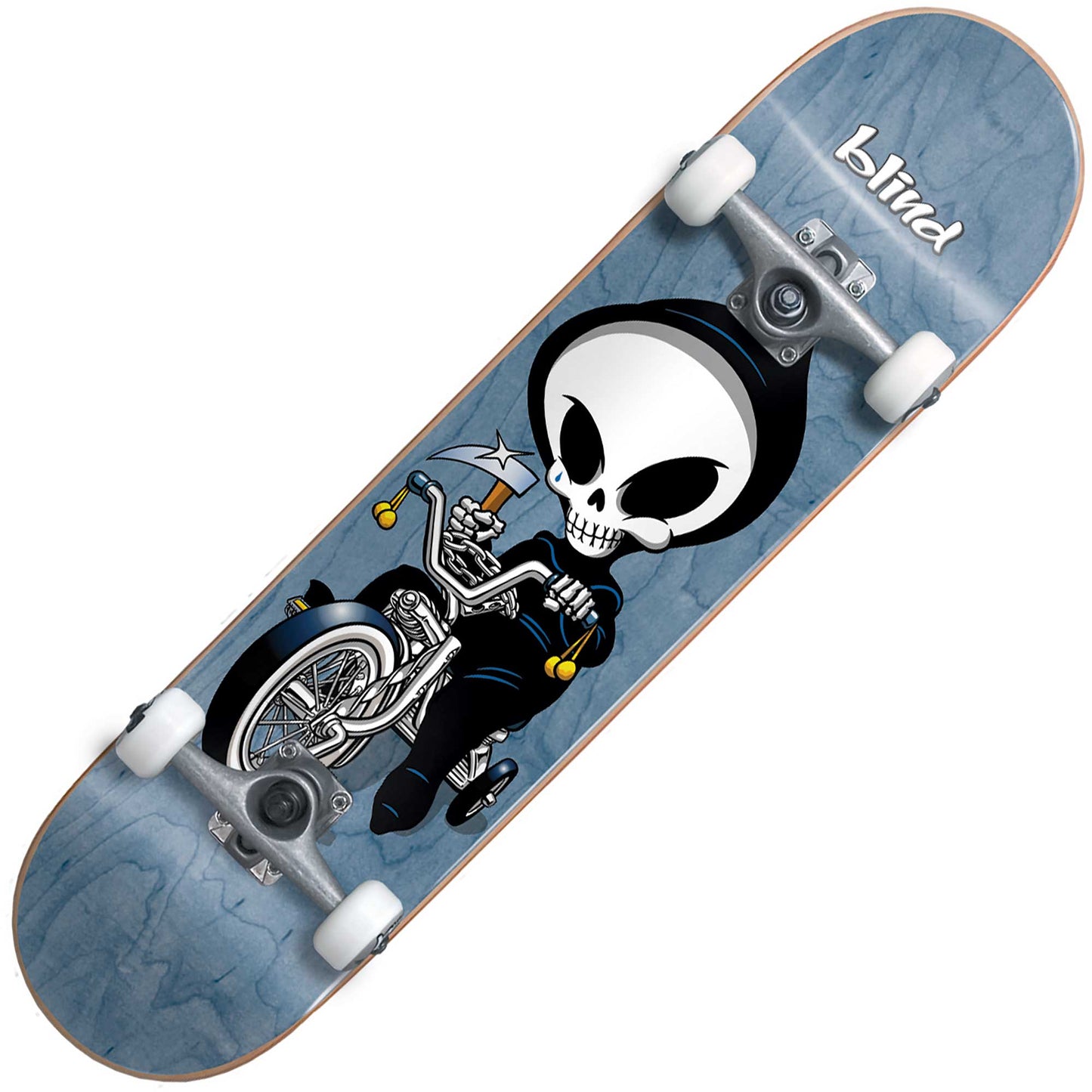 Blind Tricycle Reaper Fp Premium Complete (7.625”) - Tiki Room Skateboards - 1