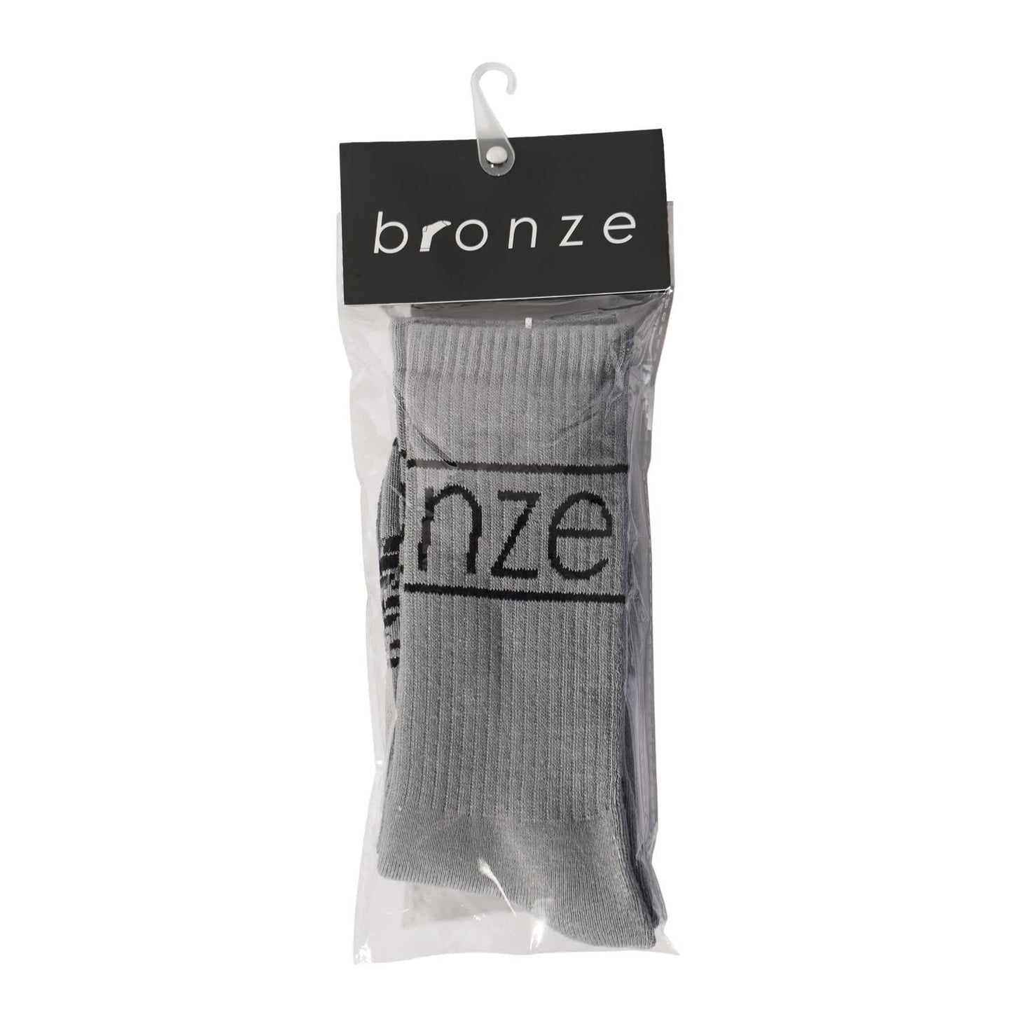 Bronze Socks, grey - Tiki Room Skateboards - 2