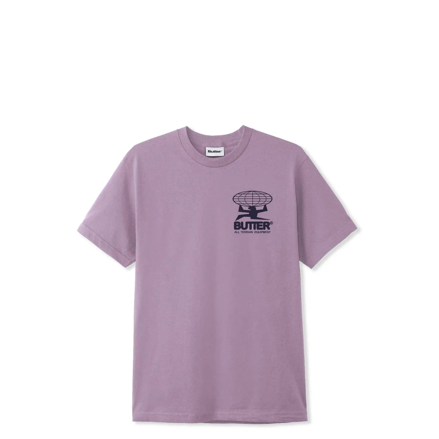Butter Goods All Terrain Tee, washed berry - Tiki Room Skateboards - 1
