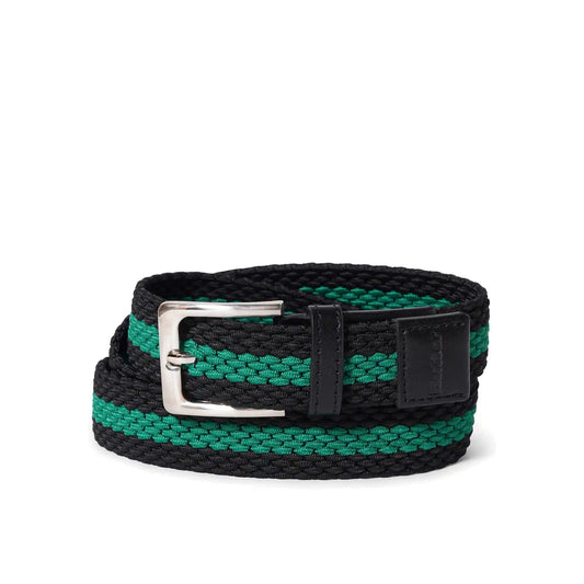 Butter Goods Braided Belt, black / green