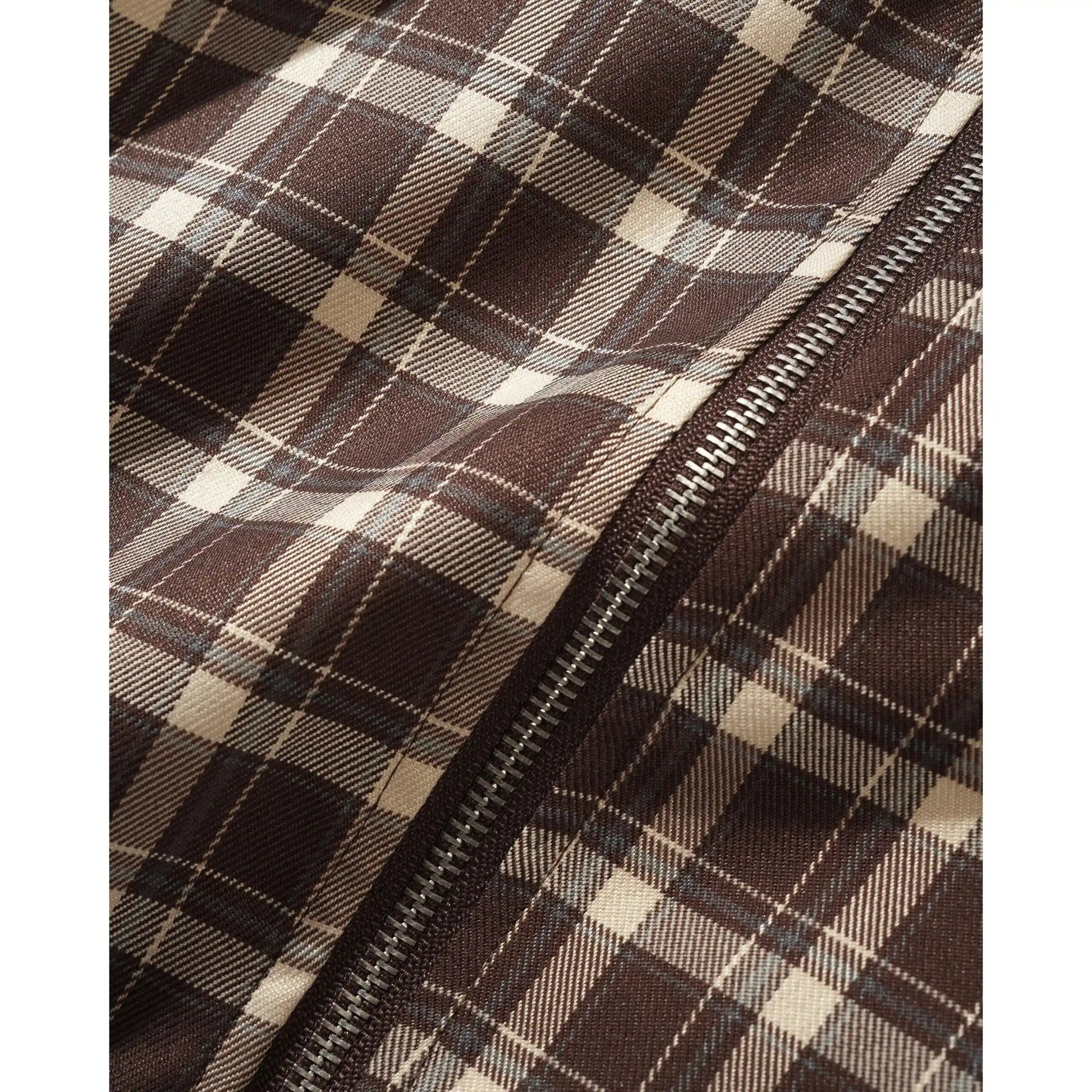 Butter Goods Plaid Harrington Jacket, brown – Tiki Room Butter Goods Plaid Harrington Jacket, brown – Tiki Room