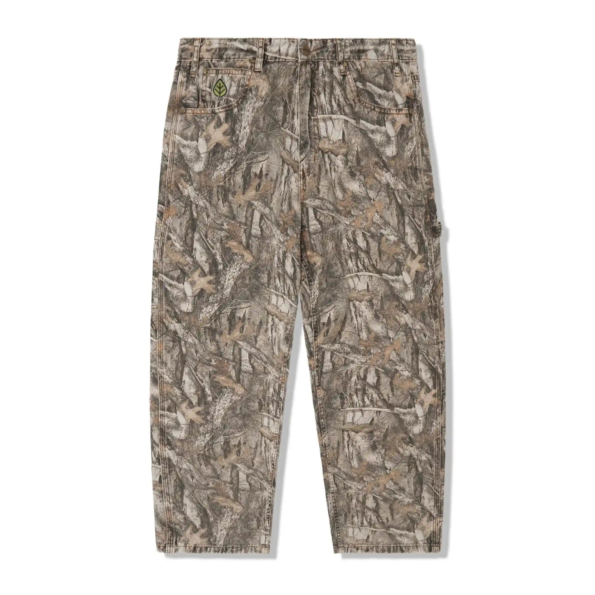 butter gear Butter Goods Weathergear Heavy Weight Denim Jeans, forest camo – Tiki Room Skateboards