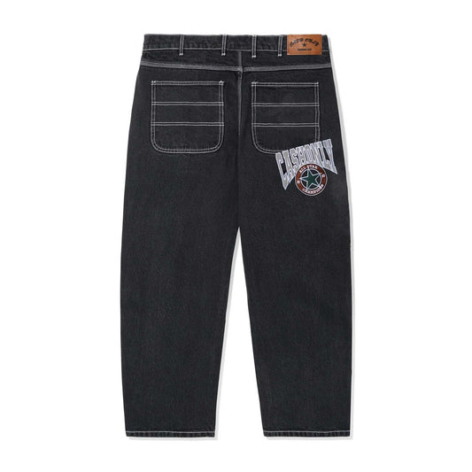 Cash Only All Star Baggy Denim Jeans, black - Tiki Room Skateboards - 1
