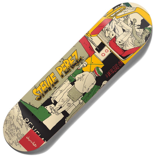 Chocolate Perez Sound System Deck (8.375") - Tiki Room Skateboards - 1