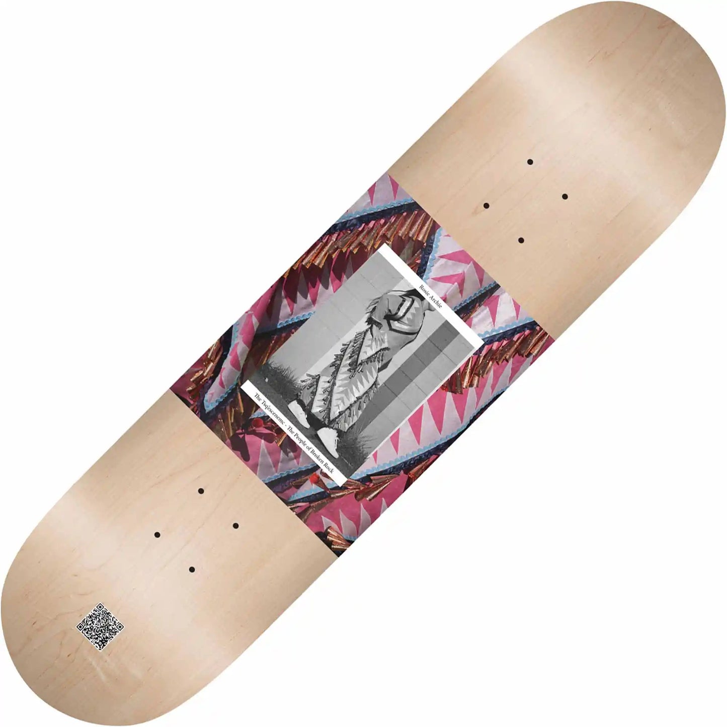 Colonialism Rosie Archie - Jingle Dress Deck (8.0") - Tiki Room Skateboards - 2