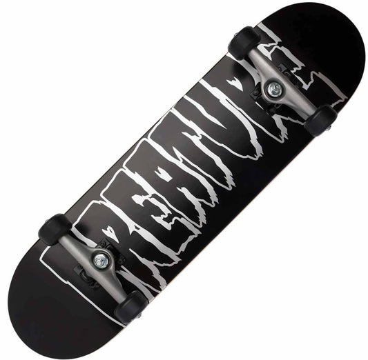 Creature Logo Outline Metallic Lg Complete (8.25" X 31.5") - Tiki Room Skateboards - 1